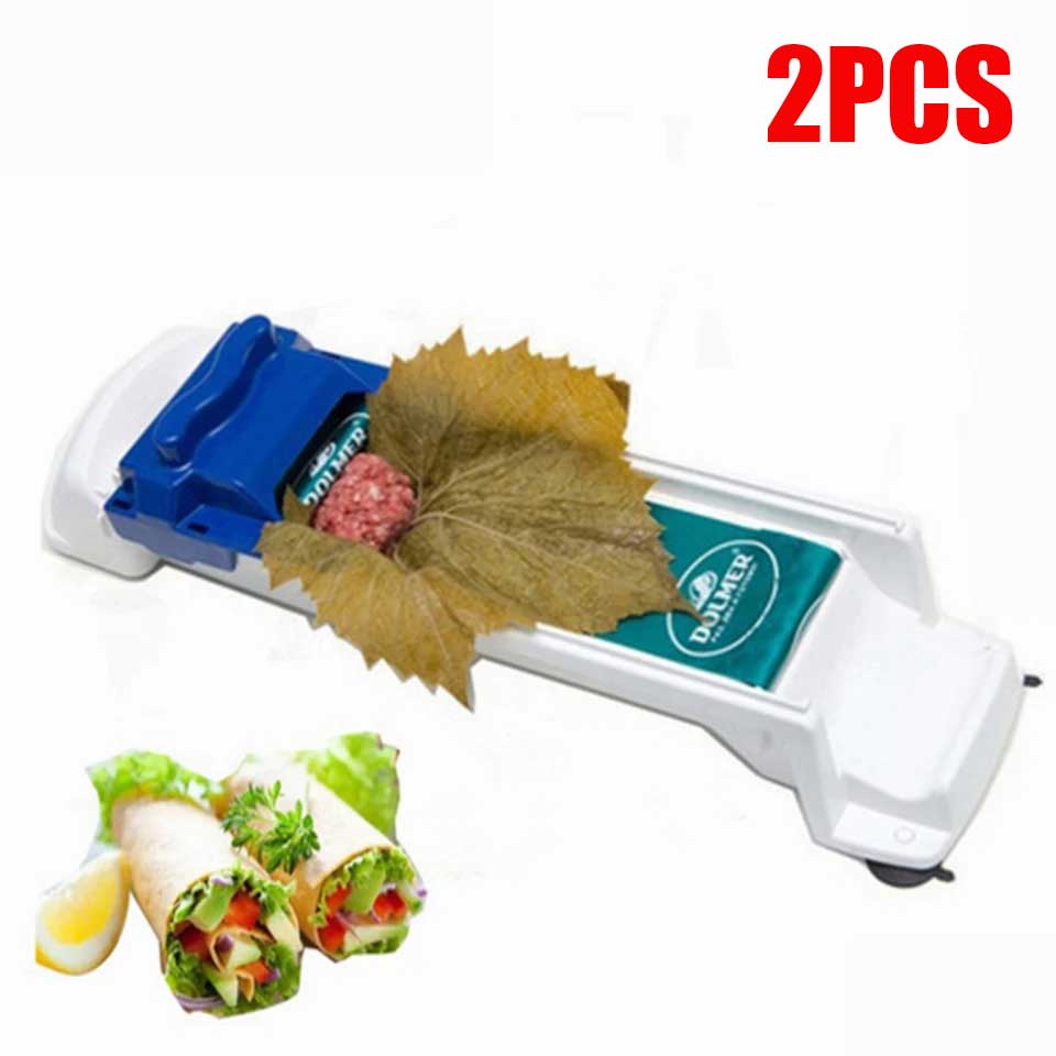 Spring Roll Wrapper - クリエイティブ野菜肉ローリングツールぬいぐるみブドウキャベツの葉ガジェットローラーマシントルコキッチンバー用