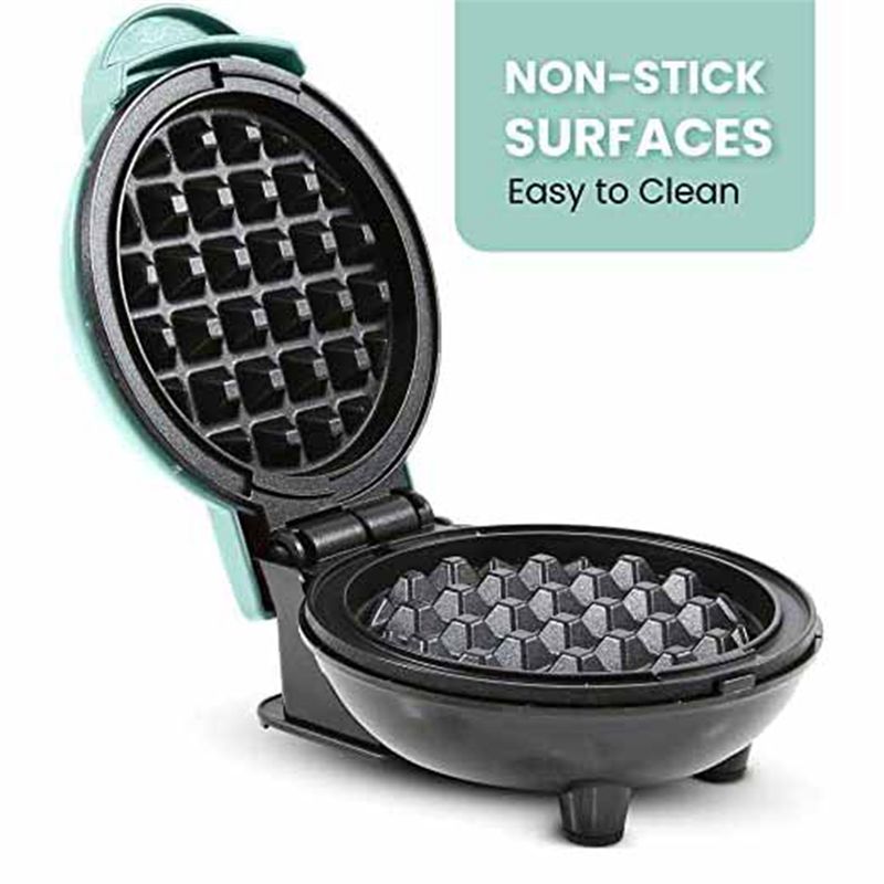 M02K-電気ノンスティック4.5インチミニワッフルメーカー - Mini Pancake Griddle のレビューと価格