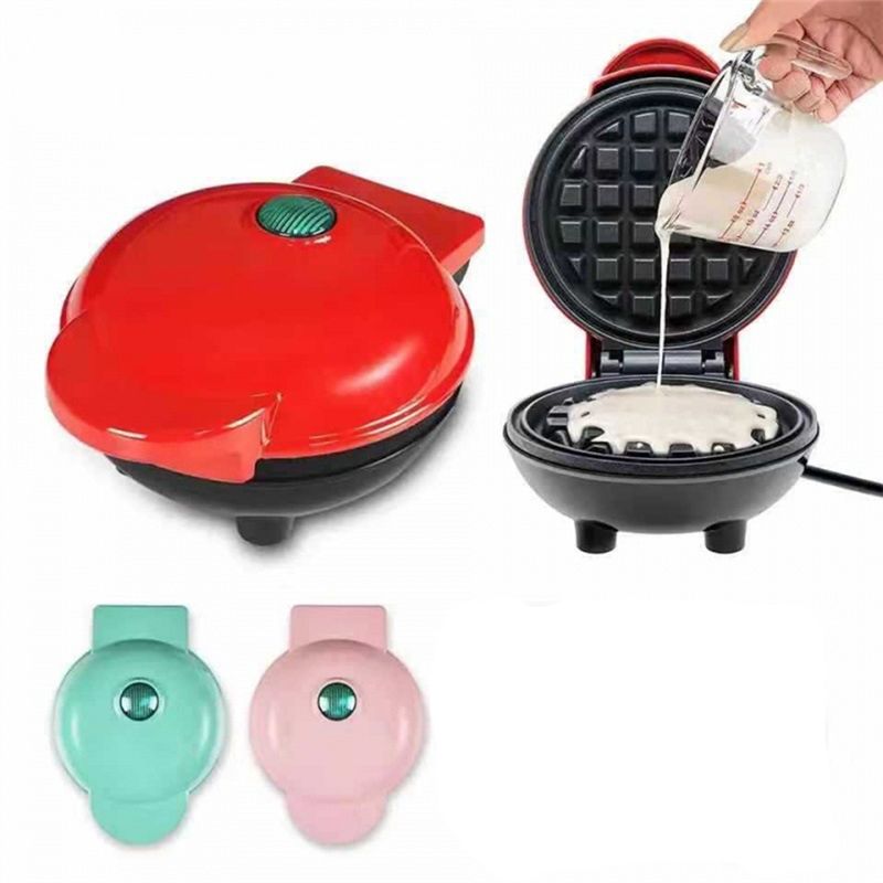 M02K-電気ノンスティック4.5インチミニワッフルメーカー - Mini Pancake Griddle のレビューと価格