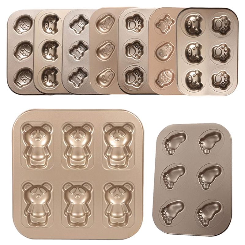 1 個ケーキクッキーパンケーキ炭素鋼ノンスティックベーキング - Egg Waffle Pan のレビューと価格