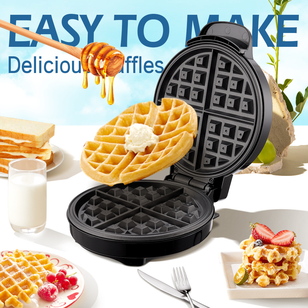 朝食ワッフル金型機、ミニ電気ワッフルメーカー、バブルエッグケ - Mini Pancake Griddle のレビューと価格