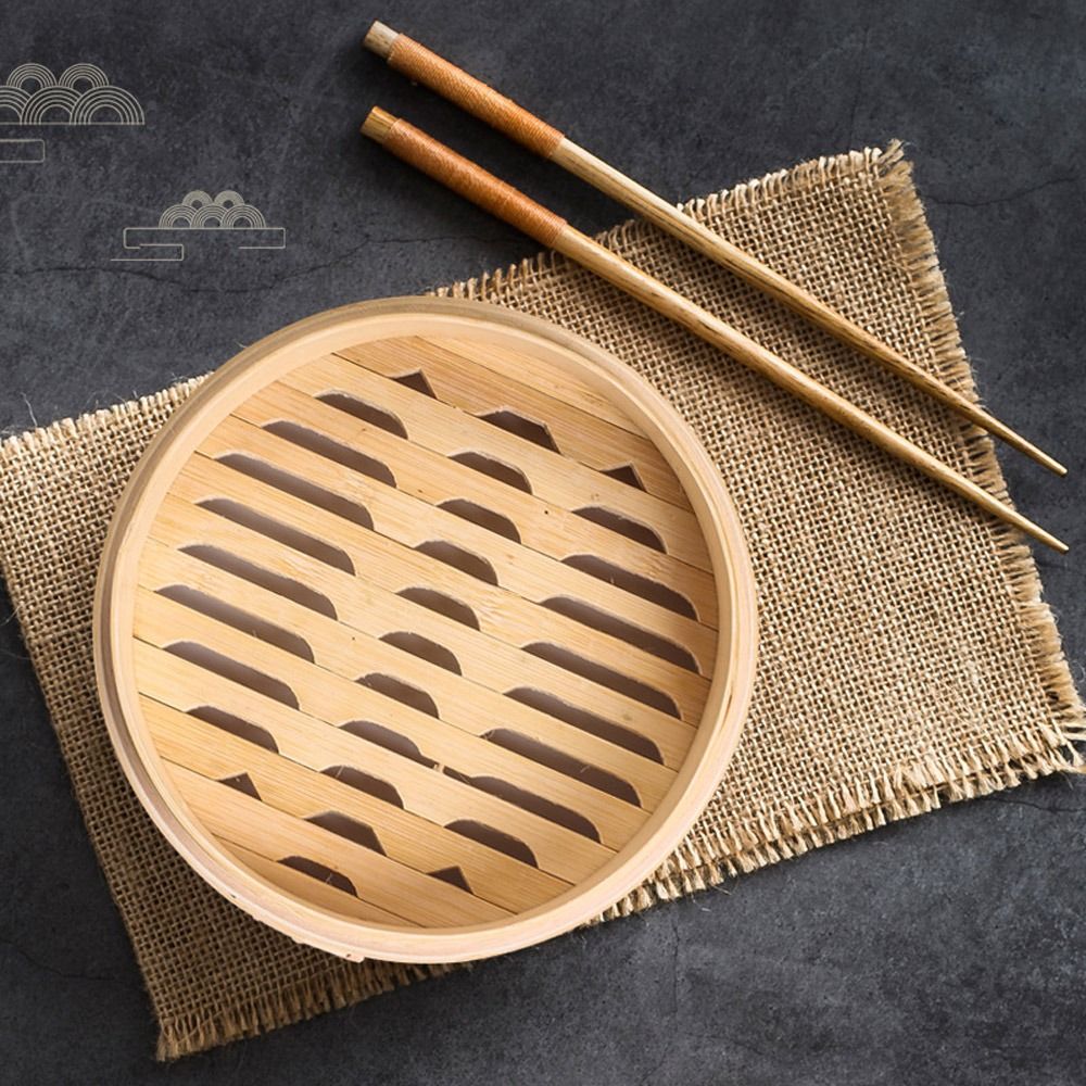 ふた付きの中国の竹のスチーマー、調理用の餃子スチーマーbao - Bao Steamer Bamboo のレビューと価格
