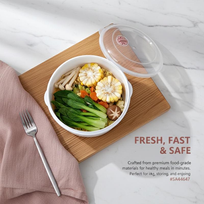 電子レンジ用炊飯器＆蒸し器ボックス、蓋付き加熱式スープポット - Bao Steamer Bamboo のレビューと価格