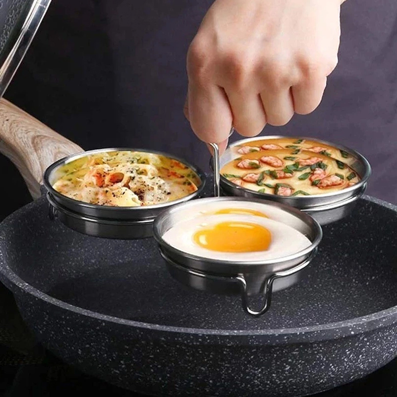 【K】3-in-1 ステンレス製エッグポーチャー ポーチング - Egg Waffle Pan のレビューと価格